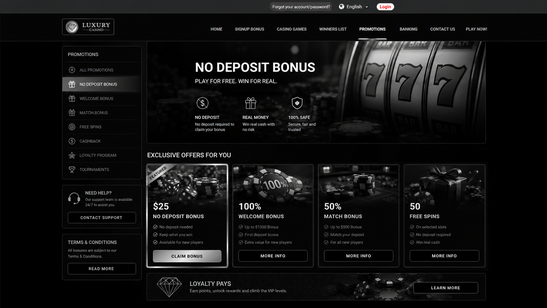 luxury casino Gameplay