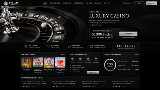 luxury casino Gameplay